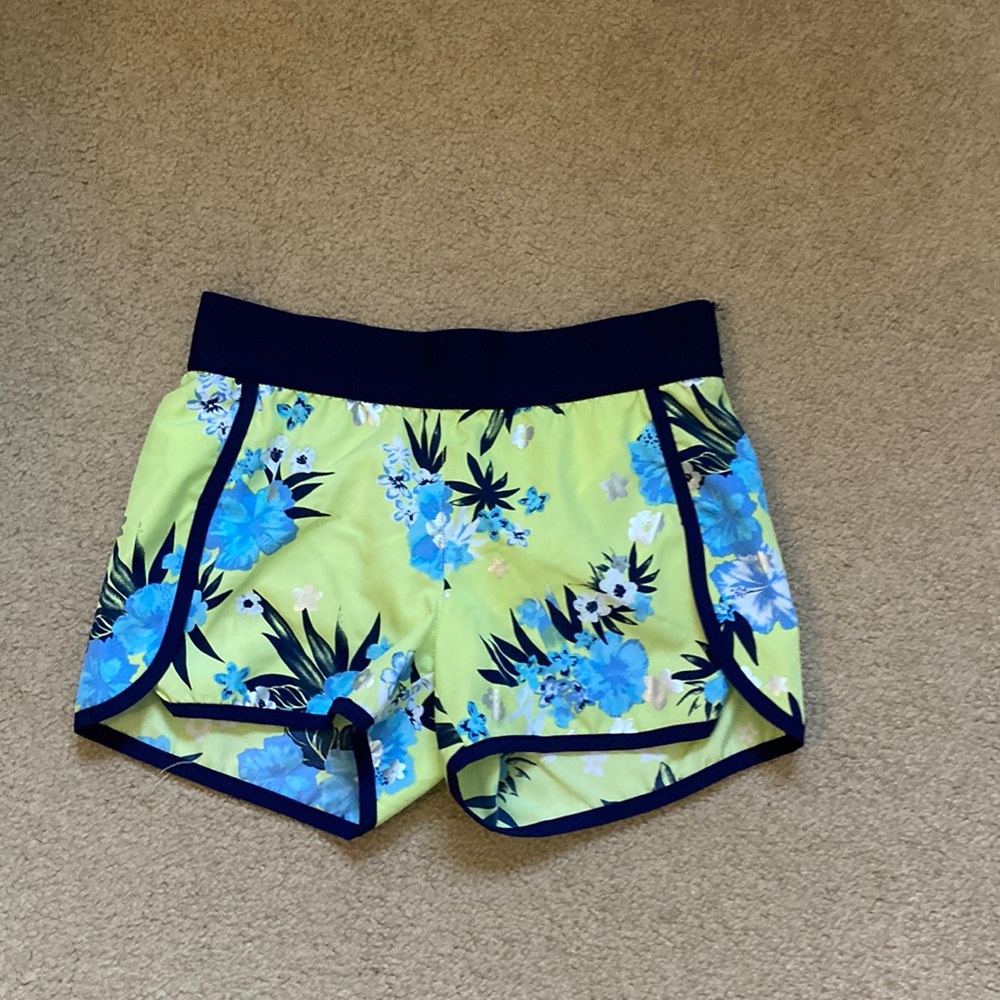 Justice active girls shorts with built-in underwear bottom - Picture 1 of 3